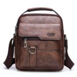 Jeep Buluo Coffee Brown Cross Body Bag